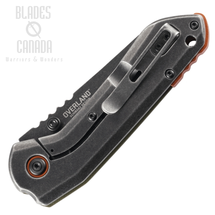 (image for) CRKT Overland Framelock Folding Knife, G10 Green, 6280