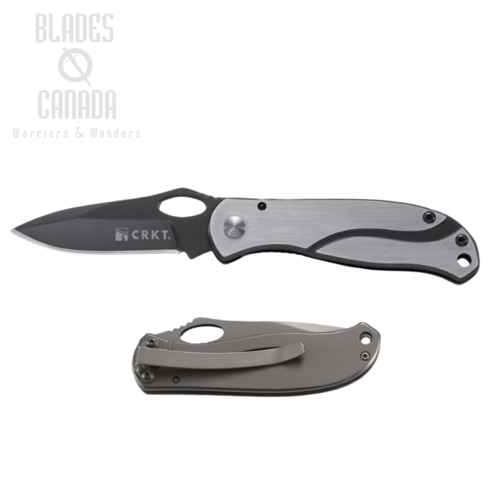 CRKT Pazoda 2 Framelock Folding Knife, Stainless Handle, 6470