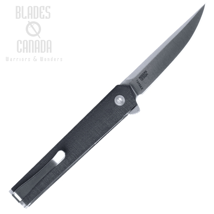 (image for) CRKT CEO Compact Flipper Folding Knife, 1.4116 Steel, GRN Black, 7095KX