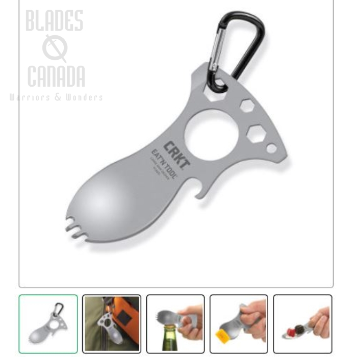CRKT Eat'N Multi-Tool Spork, Titanium, 9100Ti