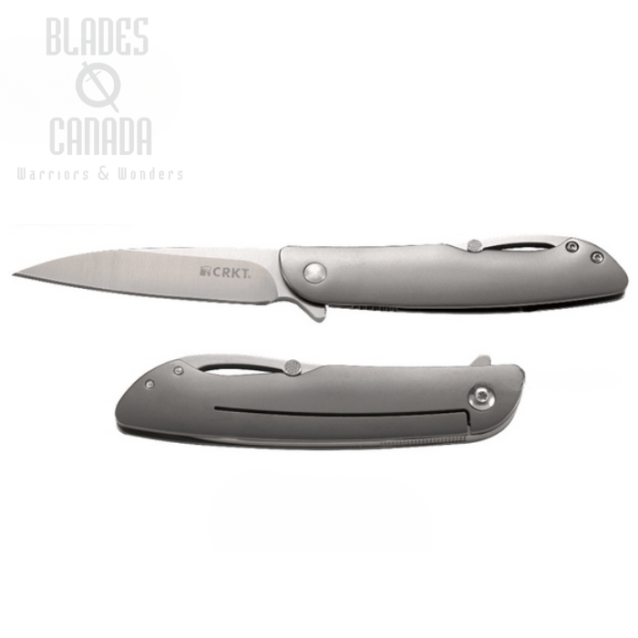 CRKT Swindle Framelock Flipper Folding Knife, K240XXP