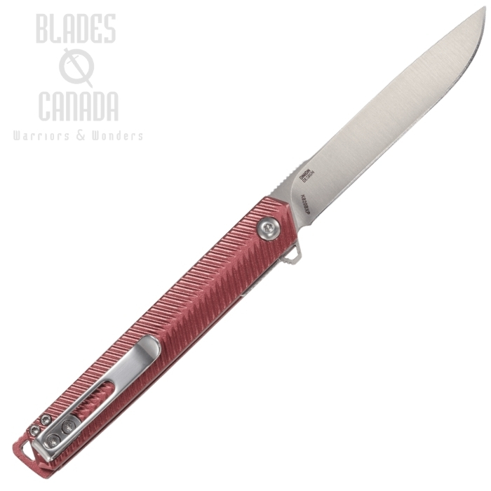(image for) CRKT Stylus Flipper Folding Knife, 12C27 Sandvik, Aluminum Handle, K820BXP