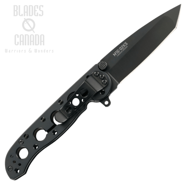 (image for) CRKT Carson Framelock Folding Knife, 12C27 Sandvik Tanto, M16-02KS