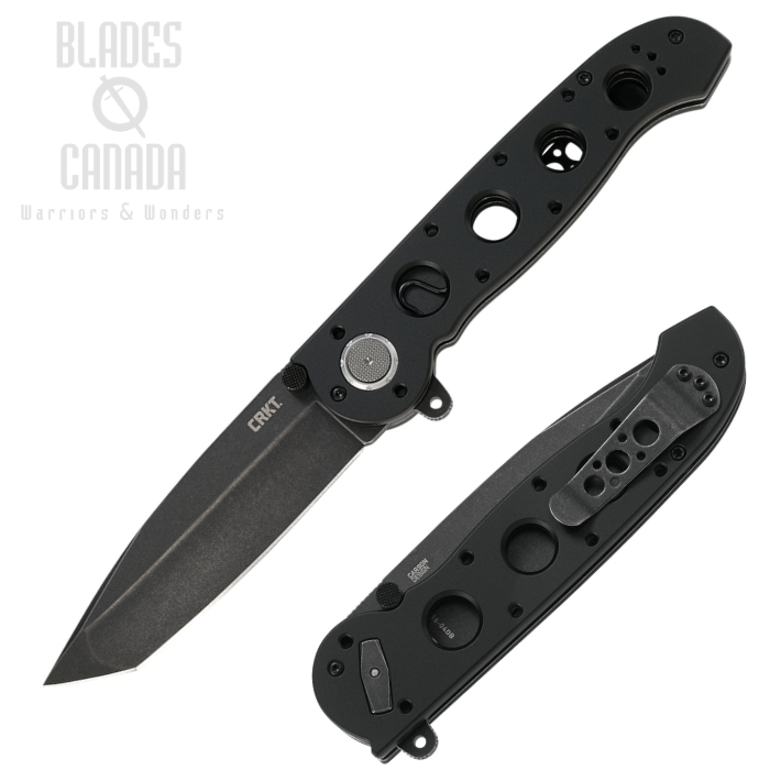 (image for) CRKT M16 Flipper Folding Knife, Assisted Opening, D2, Aluminum, M16-04DB