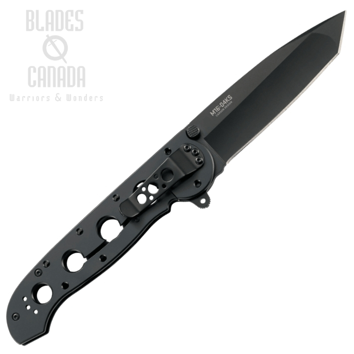 (image for) CRKT Large Carson Framelock Folding Knife, 12C27 Sandvik Tanto, M16-04KS