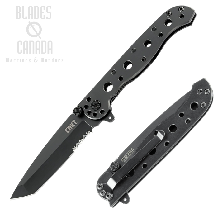 (image for) CRKT Carson Framelock Flipper Knife, Tanto Blade, M16-10KS