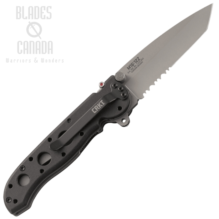 (image for) CRKT Carson Flipper Folding Knife, AUS 8 Combo Edge, M16-12Z