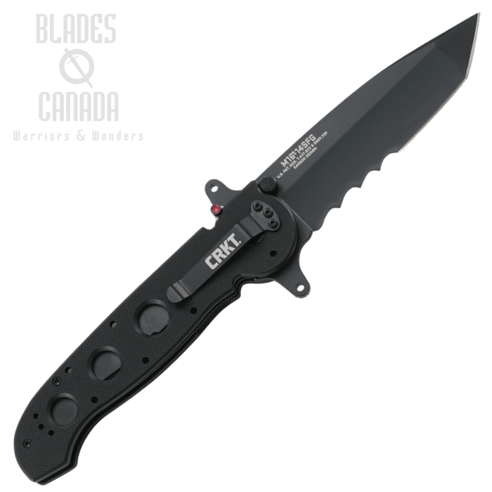 (image for) CRKT Carson Flipper Folding Knife, 1.4116 Tanto, G10 Black, M16-14SFG