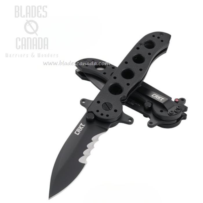 CRKT Carson Flipper Folding Knife, 1.4116 Steel, G10 Black, M21-12SFG
