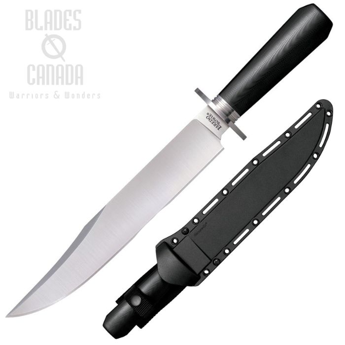 Cold Steel Laredo Fixed Blade Bowie Knife, 4034SS, Micarta Black, 39LME4 (image for) Cold Steel Laredo Fixed Blade Bowie Knife, 4034SS, Micarta Black, 39LME4