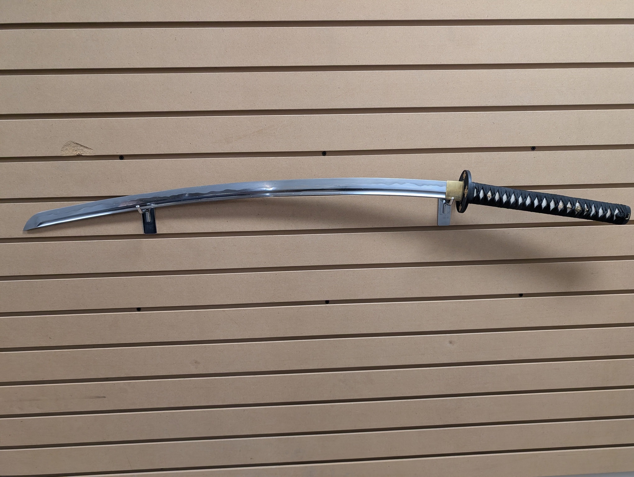 (image for) (Scratch & Dent) Cold Steel Steven Seagal Signature Damascus Katana, 88PK - FREE SHIPPING