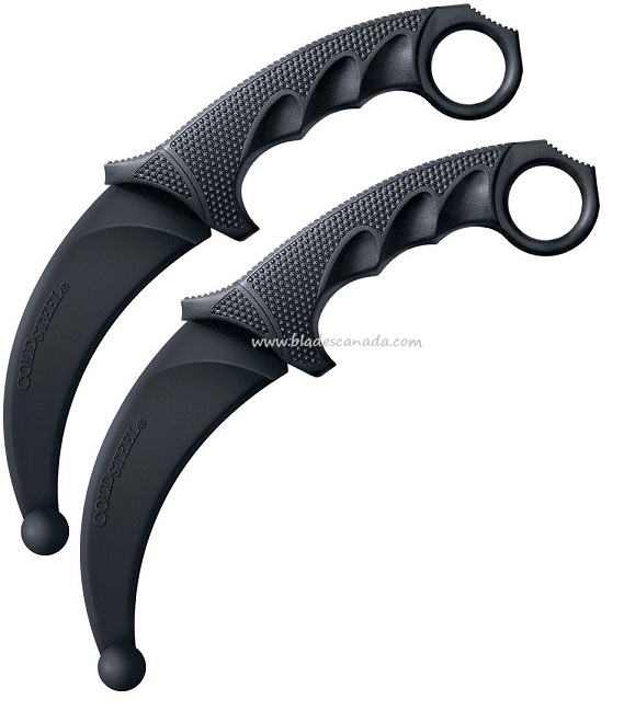 Cold Steel Karambit Training Knife, Santoprene, (Sold in Pairs) 92R49Zx2