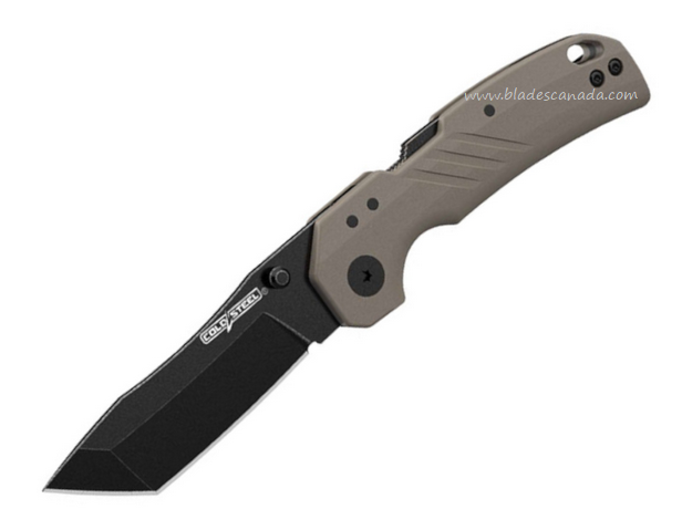 Cold Steel Engage Folding Knife, 4116SS Black 3", GFN Flat Dark Earth, FL-30DPLT-BFZ