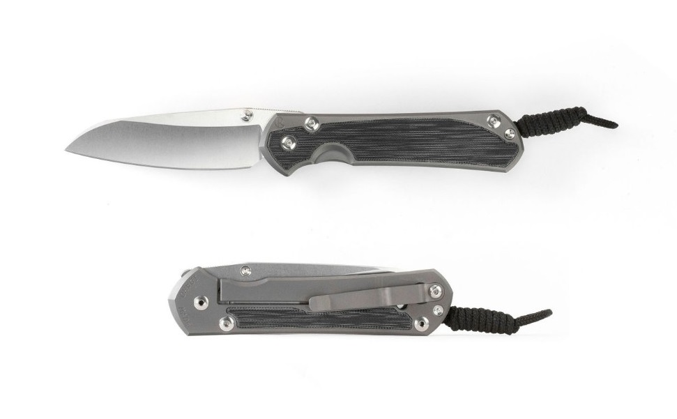 Chris Reeve Large Sebenza 31 Framelock Folding Knife, CPM MagnaCut Insingo, Black Micarta