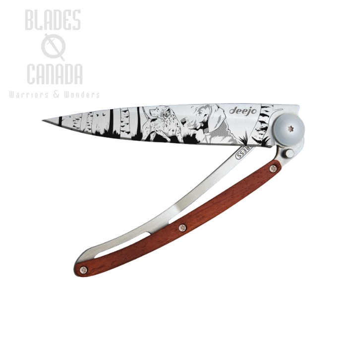 Deejo 1CB037 Coralwood Wood Hunting Day Tattoo - 37 gram Deejo 1CB037 Coralwood Wood Hunting Day Tattoo - 37 gram