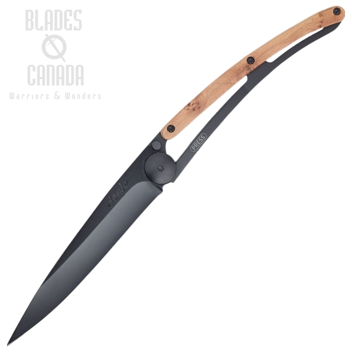 Deejo 1GB002 Juniper Wood Black - 37 gram Deejo 1GB002 Juniper Wood Black - 37 gram