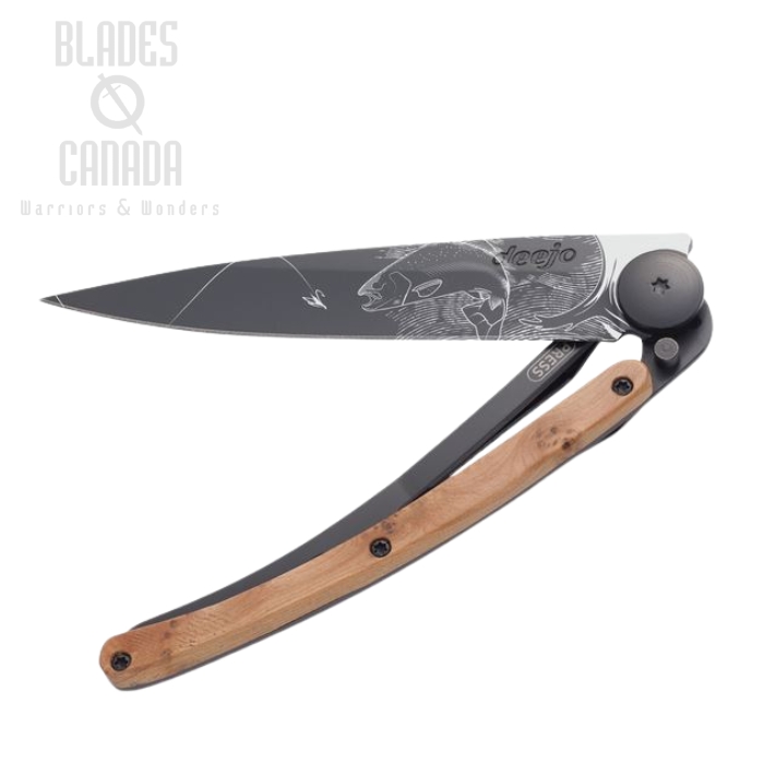 Deejo 1GB121 Juniper Wood Trout Tattoo - 37 gram