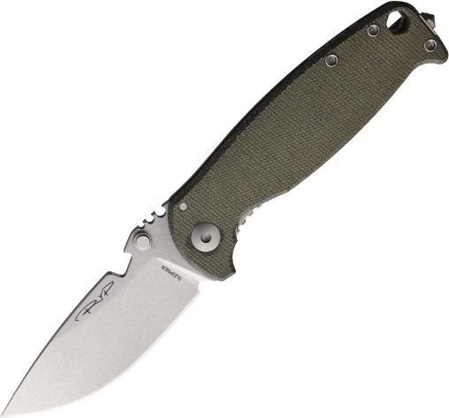 DPx Gear HEST Classic Framelock Folding Knife, Sleipner SW, Micarta Green/Ti SW, HSF039