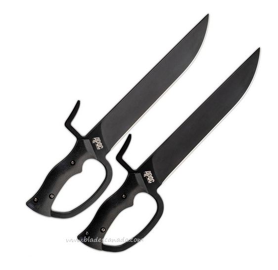 APOC Butterfly Swords, Set of Two, 9260 Black, G10 Black, 35590
