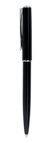 Diplomat Traveller Ballpen, Black Lacquer Chrome Easyflow, DD10424968