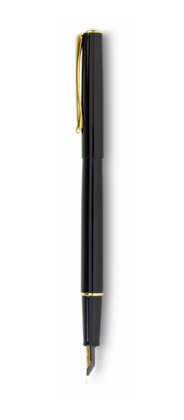 Diplomat Traveller Fountain Pen, Fine Point, Gold Plated Fittings, DD40706023