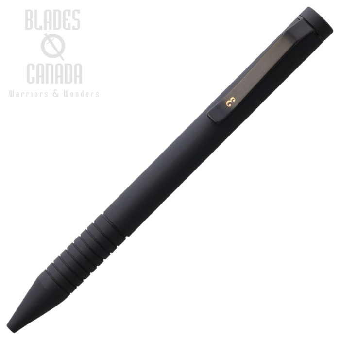 Everyman Grafton Mini Twist Pen, Aluminum Matte Black, EM002EMBMT