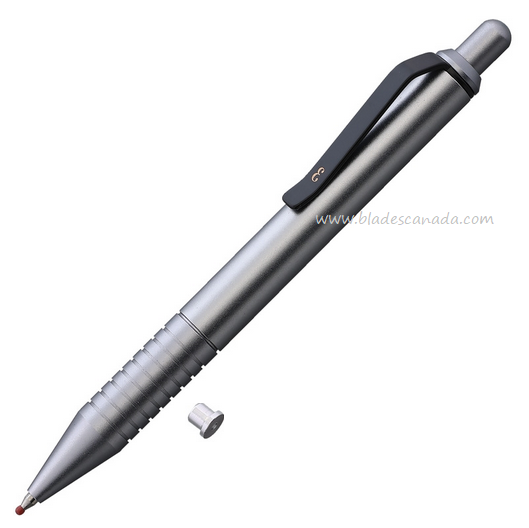 Everyman Grafton Mini Pen, Aluminum Gunmetal, EM002EMGSM