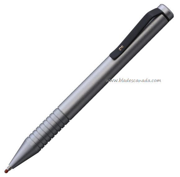 Everyman Grafton Mini Twist Pen, Aluminum Gunmetal, EM002EMGTM