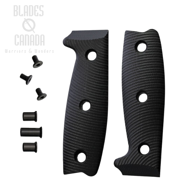 (image for) Esee Handle for ESEE 4, G10 Black, 4-3D-001