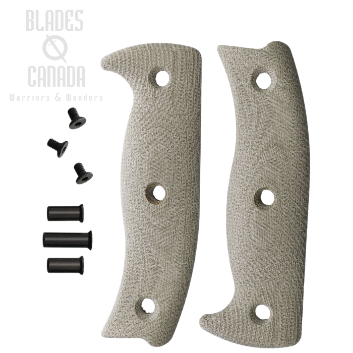 (image for) ESEE Handle for ESEE 5, Micarta Green, 5-3D-017