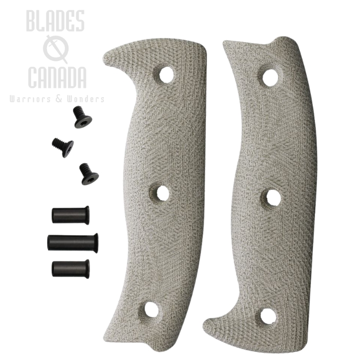 (image for) ESEE Handle for ESEE 6, Micarta Green, 6-3D-017