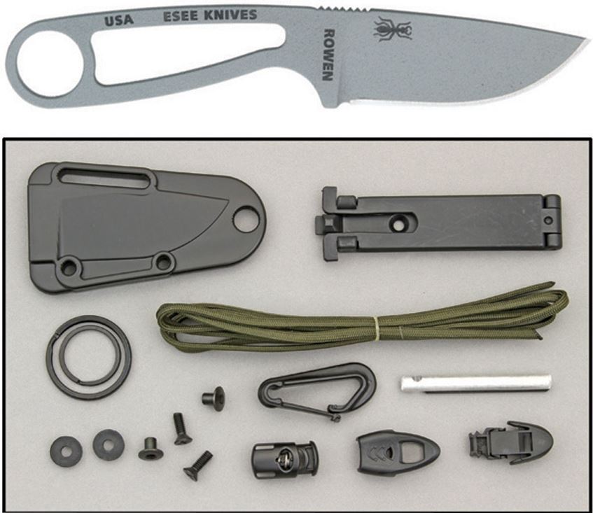 ESEE Izula w/Kit Fixed Blade Knife, 1095HC steel, ESISPCK - Click Image to Close