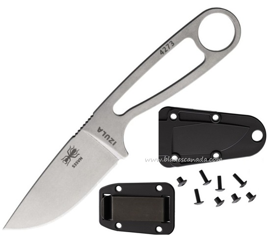 ESEE Izula Fixed Blade Knife, S35VN, Molded Sheath, ESIZULA35V