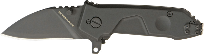 Extrema Ratio MF0 D Small Folding Knife, Bohler N690, Aluminum Black