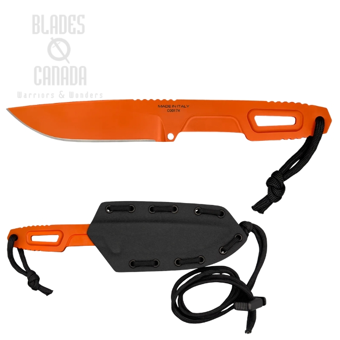 Extrema Ratio Satre FX Fixed Blade Knife, Nitrogen Orange, Orange Handle, Kydex Sheath (image for) Extrema Ratio Satre FX Fixed Blade Knife, Nitrogen Orange, Orange Handle, Kydex Sheath