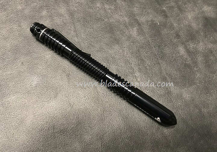 Hinderer Extreme Duty Aluminum Pen Spiral - Black - Click Image to Close