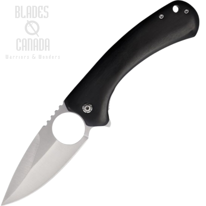 (image for) Elk Ridge ERA2004BK Flipper Folding Knife, Wood Handle, Assisted Opening