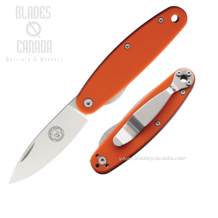 (image for) ESEE Churp Folding Knife , D2 Satin, G10 Orange, BRKC4