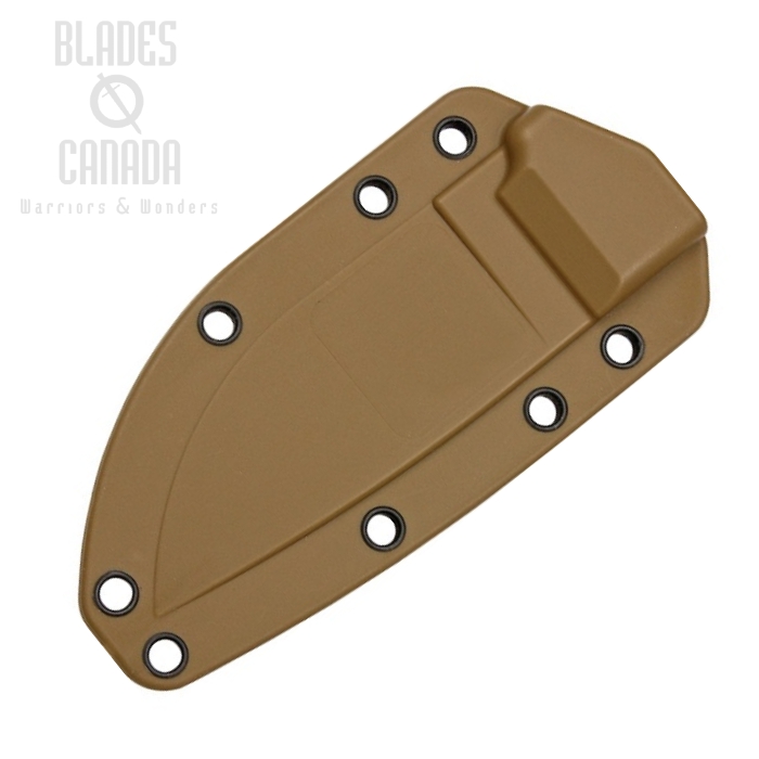 (image for) ESEE-3 Molded Sheath without Clip Plate, Coyote Brown, ESEE40CB