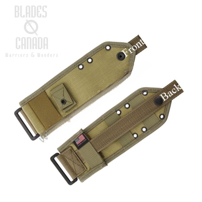 (image for) ESEE 3/4 Cordura MOLLE Back, Khaki, ESEE42MBK