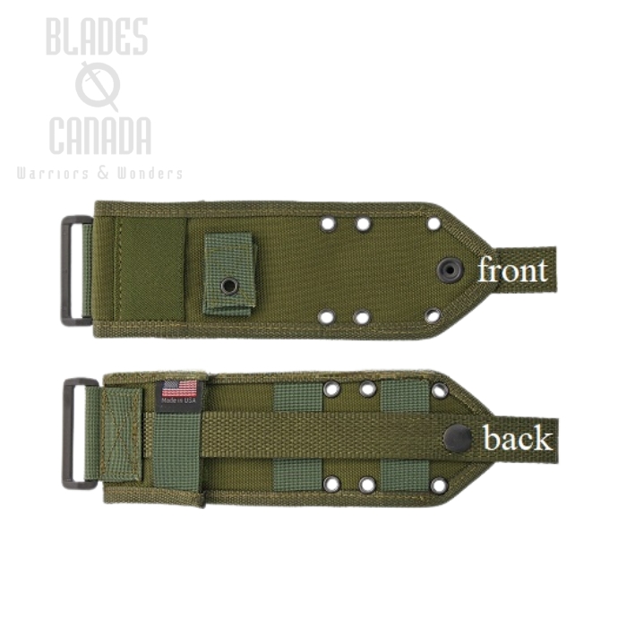 (image for) ESEE 3/4 Cordura MOLLE Back, OD Green, 42-MB-OD
