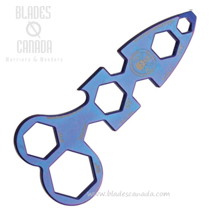 (image for) ESEE WRAT Wrench, Titanium Blue, ESRT002TI
