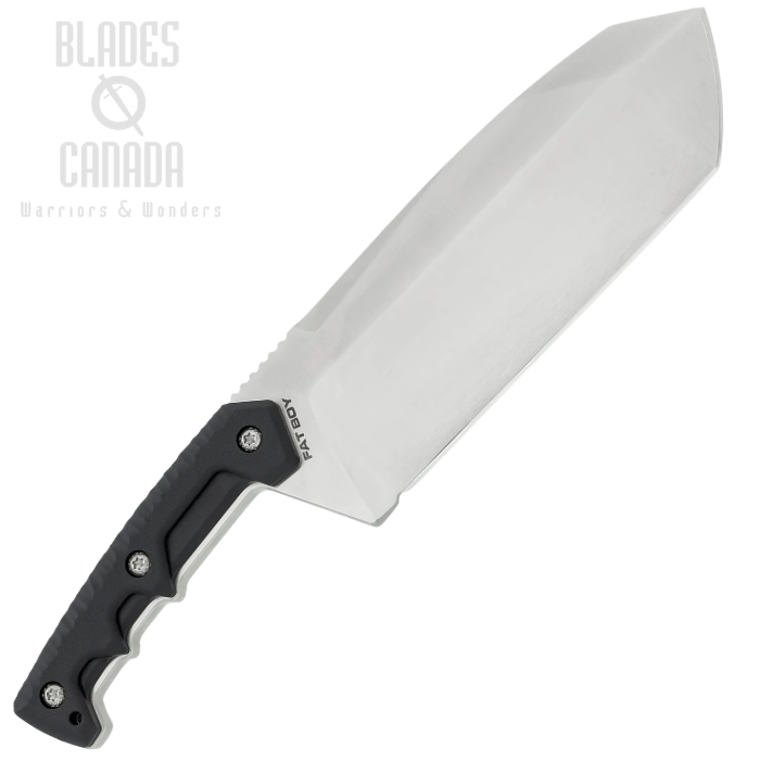 (image for) Extrema Ratio Fat Boy Fixed Blade Knife, N690 Satin, G10 Black