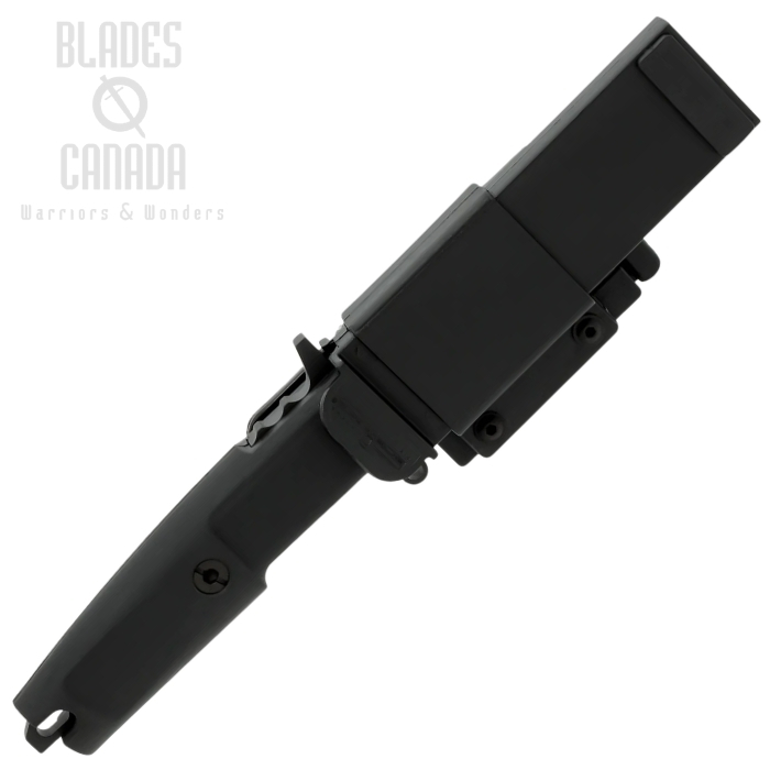 (image for) Extrema Ratio FULCRUM C FH [Compact] Fixed Blade Knife, Bohler N690, Black Handle
