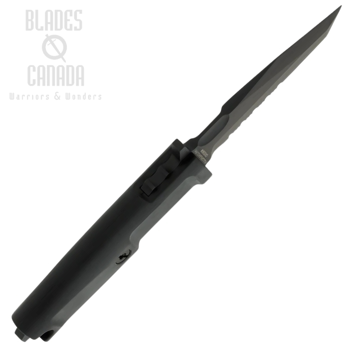 (image for) Extrema Ratio FULCRUM C FH [Compact] Fixed Blade Knife, Bohler N690, Black Handle