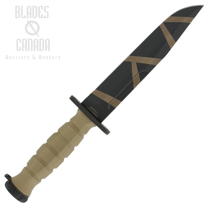 (image for) Extrema Ratio MK2.1 Fixed Blade Knife, N690, Nylon Desert Warfare