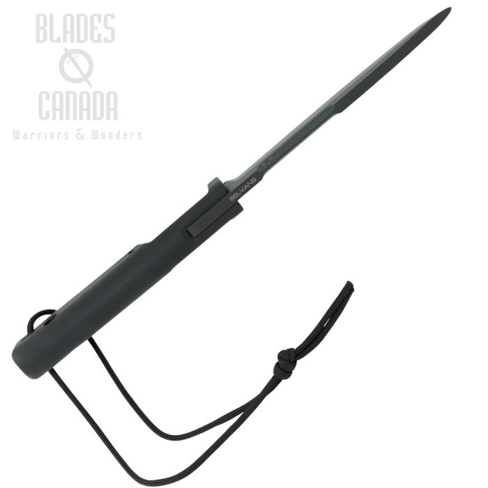 (image for) Extrema Ratio SELVANS Survival Fixed Blade Knife, N690, Black Handle