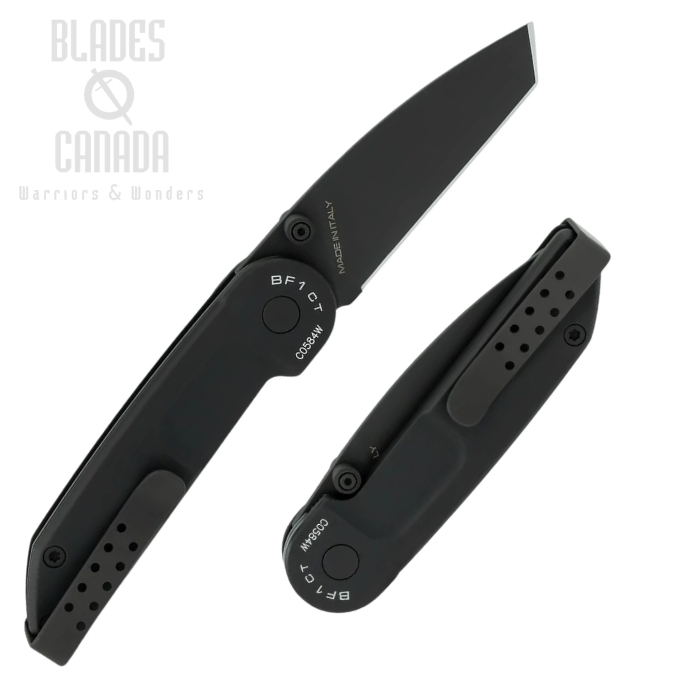 (image for) Extrema Ratio BF1 CT Classic Tanto Folding Knife, Bohler N690, Aluminum Black