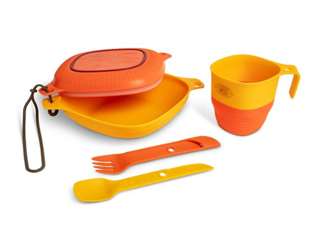 UCO 6 Piece Mess Kit, Sunrise, F-MK-CORE6PC-SUNRISE