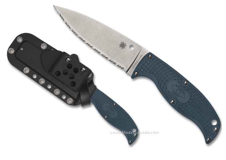 Spyderco Aqua Salt Black FRN Black Serrated H1 Blade FB23SBBK